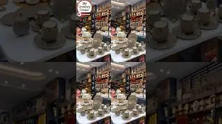 2025 New Collection Luxury Tea Set Luxury Dinner Sets #homedecor #crockery #new #shorts #shortvideo