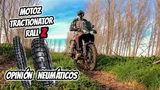 MotoZ Tractionator RallZ Opinión 🤔 Neumáticos Moto Trail