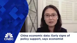 China economic data: Early signs of policy support, says economist