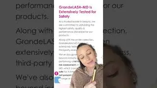 Check out GrandeLASH-MD safety testing in the link in our bio💖&nbsp;#lashes&nbsp;#makeup&nbsp;#lashserum&nbsp;#beauty