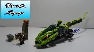 Lego Ninjago 9447 Lasha's Bite Cycle - Lego Speed Build