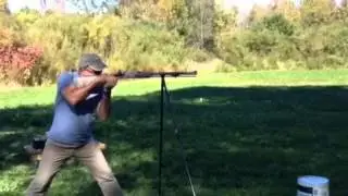 Marco with his .50cal black powder