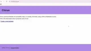 Convert LaTeX to Interactive HTML & PDF Using Chirun