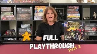 Invasion from Outer Space (The Martian Game) Board Game Full Playthrough - part 2