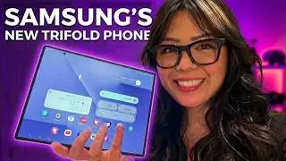 Тестирую невероятный складной телефон Samsung TriFold (без цензуры!!)