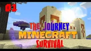 Minecraft Survival- The Journey- String to Wool! #1