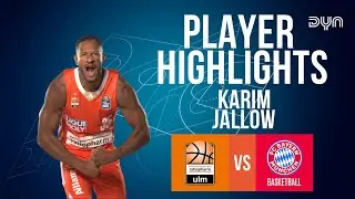 Karim Jallow Highlights vs. FC Bayern M&uuml;nchen Basketball | easyCredit BBL | Dyn Basketball