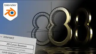 Простое моделирование восьмерки с помощью инструментов Curve Tools.