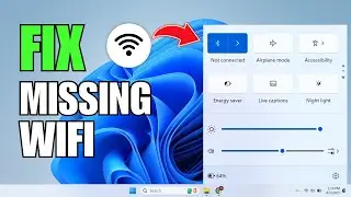How To Make WiFi Icon Appear on Taskbar (Windows 11)