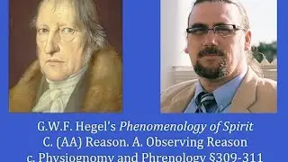 Half Hour Hegel:  Phenomenology of Spirit (Reason, Physiognomy and Phrenology sec. 309-311)