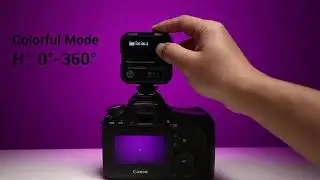 GODOX LITEMONS LED 6R Pocket RGB LED Video Light for Vlog Livestream Photography