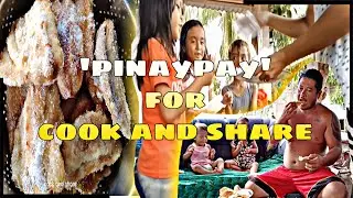 cook and share saging pinaypay for snack | a small act of generosity comes from real love