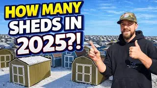 Сколько сараев я вывез в 2025 году?!