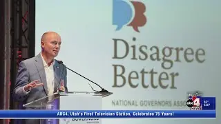 Gov. Spencer Cox attends National Governors Association