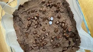 Cooking with Commodities: Chocolate Chickpea Brownies