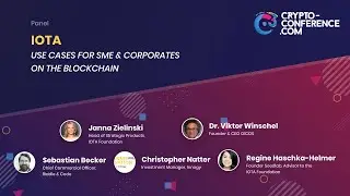 C3 Crypto Conference 2019 - Panel: IOTA Use Cases for SME & Corporates on the Blockchain
