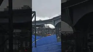 kochi metro & ernakulam south railway station with heavy rain ☔🌧️