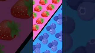 strawberry or blueberry#video#Zahra Amira-t8t