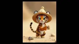 Cute Tigger Wearing Cap  #tigger #cute #positivevibeplays