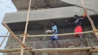 Ceiling Plastering Techniques_Exterior Concrete Slab Ceiling Fast and Easy Plastering with Cement