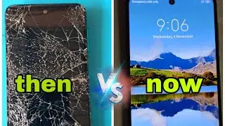 Mi Note 9pro max Restoration, car crash mi restoration, #smartphoneengineer