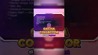 Gacha collector di event aspirant #MLBBCreator #MLBBNEXT2025