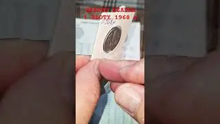1 ZŁOTY 1968 ROK W STANIE 1 MENNICZYM RARYTAS PRLu