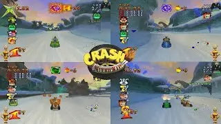Crash Nitro Kart XBOX Arcade Mode Part 4: Meteor Gorge Challenges [Feb 3 2026]