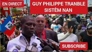 🚨 GWO DEKLARASYON GUY PHILIPPE — AYITI AN TRANBLE !