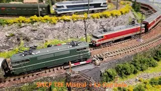 SNCF BB 9200 mit TEE Mistral + SNCF CC 6500 mit Le Capitole Spur N von Minitrix & L.S. Models/PIRATA
