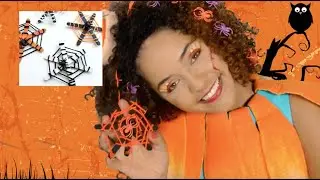 DIY Halloween Handcraft with Recycled Material #Singlanders