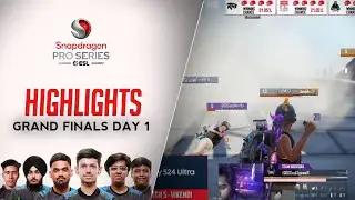 ESL HIGHLIGHTS 2024 || FINALS DAY-1 || TOP MOMENTS || Soul, Godlike, Tx, Carnival, Hydra, Blind