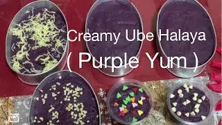 Creamy Ube Halaya (purple yum) @JoysWonderfulKitchen