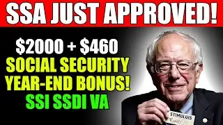 BREAKING: $2000 Social Security + $460 Year End Bonus ARRIVING in DECEMBER 2025 &mdash; Are You Eligible?