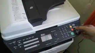kyocera как делать копию двухстороннего документа