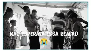 NÃO ESPERAVA ESSA REAÇÃO 🥺😭