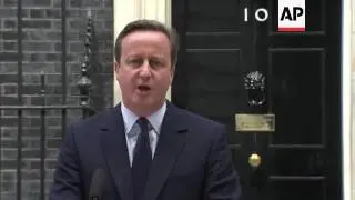 Cameron on Brexit Vote: 'Brits Don't Quit'