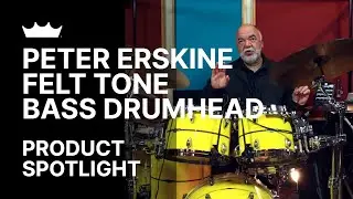 Peter Erskine: Felt Tone Bass Drumhead | Remo