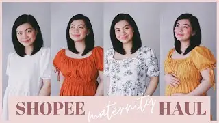SHOPEE MATERNITY HAUL ❤️ | Harlene Jane