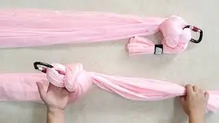 HOW TO RIG YOUR AERIAL YOGA HAMMOCK WITH CARABINERS