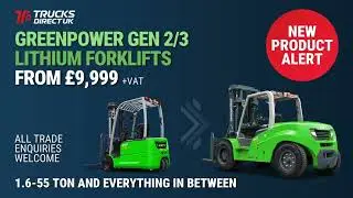 New Lithium Product Range Greenpower Gen 2 and Gen 3 starting from &pound;9,999