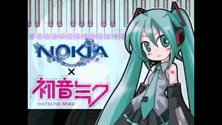 Hatsune Miku Singing Nokia Tune Reversed