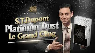 The First-Ever Platinum Dust Le Grand Cling Lighter by S.T. Dupont: A Kirby Allison Exclusive!