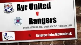 Ayr United  0 v 2 Rangers