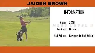 Jaiden Brown - 2025 Recruit