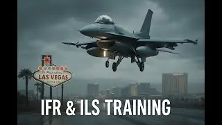 F-16C Viper IFR & ILS Flight Training | Live ATC | DCS World