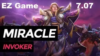 Miracle - Invoker MID - RAMPAGE  Dota 2 - MMR - 7.07 - Full Gameplay - banana fox HD