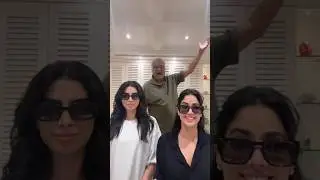Janhvi, Khushi, and Boney Kapoor&rsquo;s Adorable 'Loveyapa' Moment ❤️ #janhvikapoor #khushikapoor #shorts