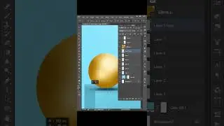 Designing 3D Ball Background in Adobe Photoshop | Adobe Photoshop (beta) #adobephotoshop #tutorial