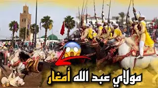 ياربي سلامة حفظ الله من كارثة في موسم مولاي عبد الله . ولكن أجواء ياسلام .. تبوريدة/نشاط/إثارة/تشويق